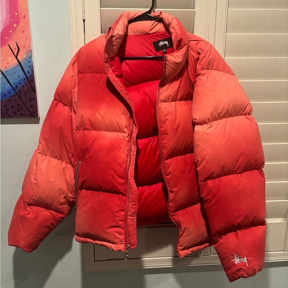 2022 Stussy Recycled Nylon Down Puffer Jacket - Picture 3 of 3